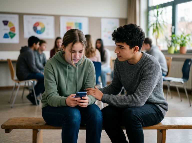 Soziale Medien: Psychologische Auswirkungen auf Jugendliche und Präventionsstrategien